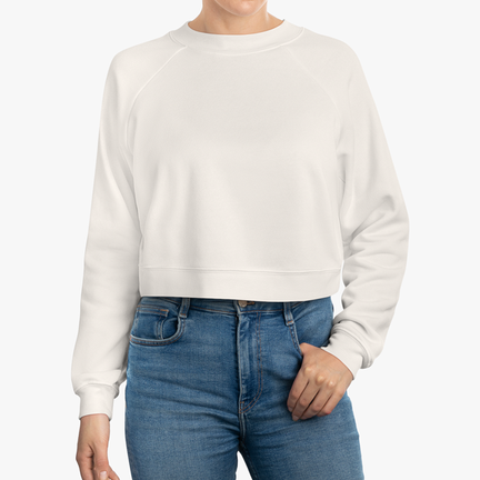 Add-on: Women's Raglan Pullover Fleece Sweatshirt